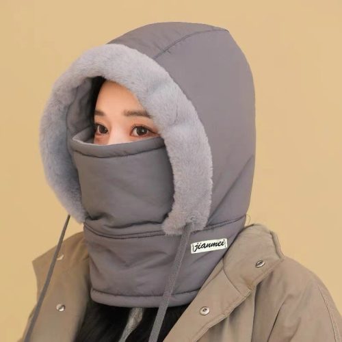 Ultra Warm ❄️ Lei Feng Style Winter Riding Hood – Full Face & Ear Protection