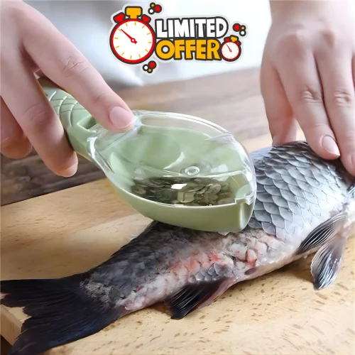 Fish Scale Brush – Quick Fish Skin & Scale Scraper